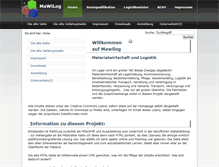 Tablet Screenshot of mawilog.de